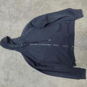 Zyia Hoodie Women’s Black Long Sleeve Full Zip Size Large